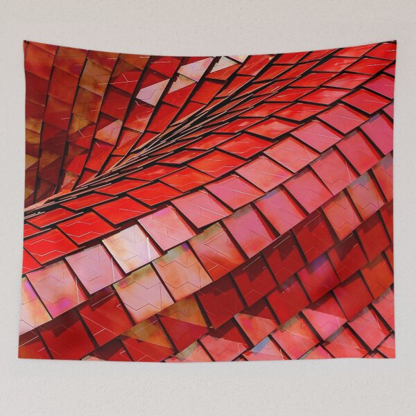 Item preview, Abstract pattern ceramic tile designed and sold by 1DaisyChainLane.