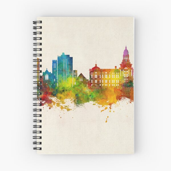 Item preview, Cheyenne Wyoming Skyline designed and sold by ArtPrints.