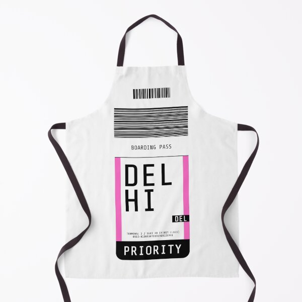 Item preview, Delhi Boarding Pass DEL (Pink) designed and sold by lukassfr.