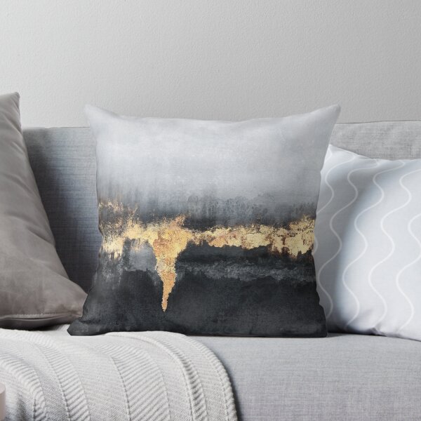 Uneasy Throw Pillow