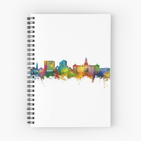 Item preview, Cheyenne Wyoming Skyline designed and sold by ArtPrints.