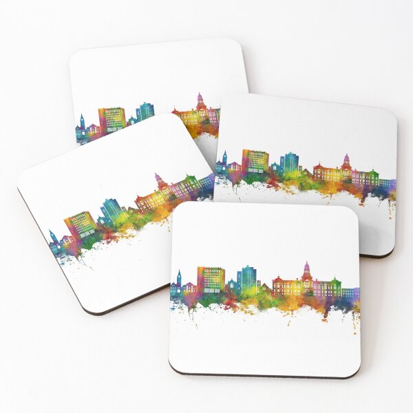 Item preview, Cheyenne Wyoming Skyline designed and sold by ArtPrints.