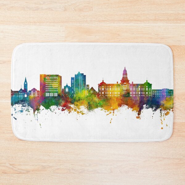 Item preview, Cheyenne Wyoming Skyline designed and sold by ArtPrints.