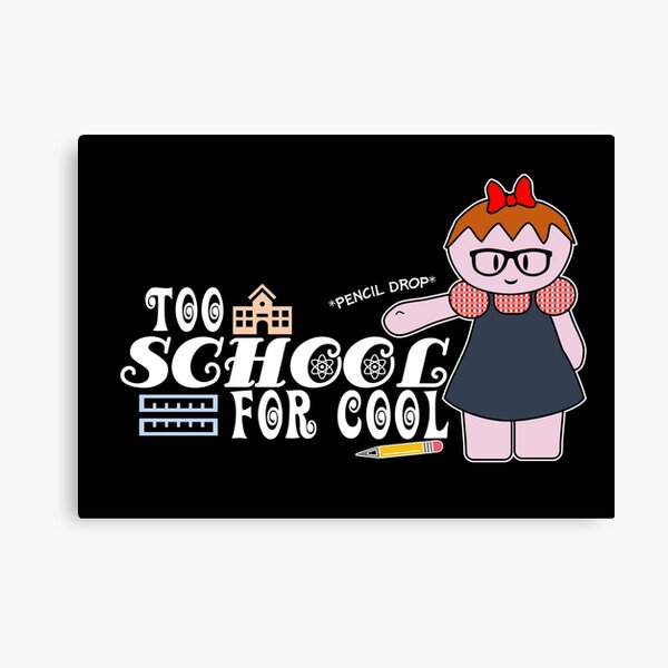 Item preview, Too School For Cool - Back To School (1 : Dark) designed and sold by the-krisney-way.
