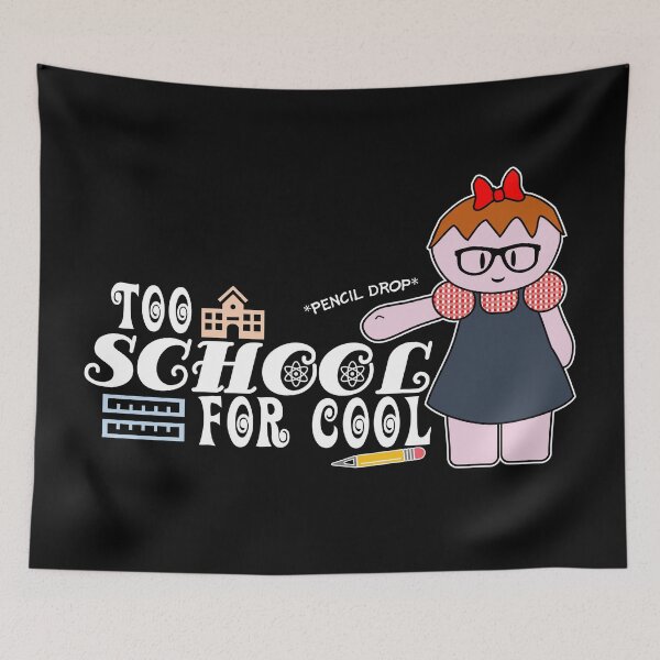 Item preview, Too School For Cool - Back To School (1 : Dark) designed and sold by the-krisney-way.