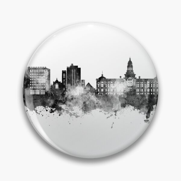 Item preview, Cheyenne Wyoming Skyline designed and sold by ArtPrints.