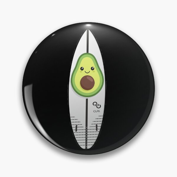Item preview, Funny Avocado Surfing designed and sold by NuarzDesign.