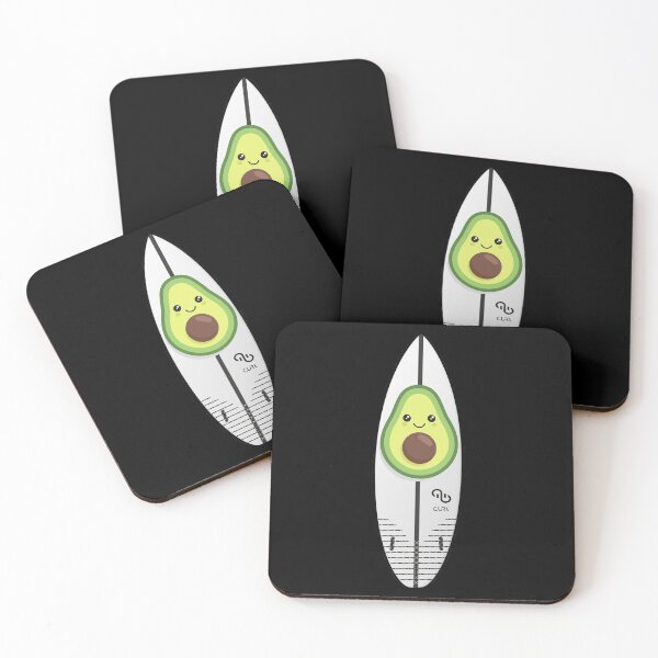 Item preview, Funny Avocado Surfing designed and sold by NuarzDesign.