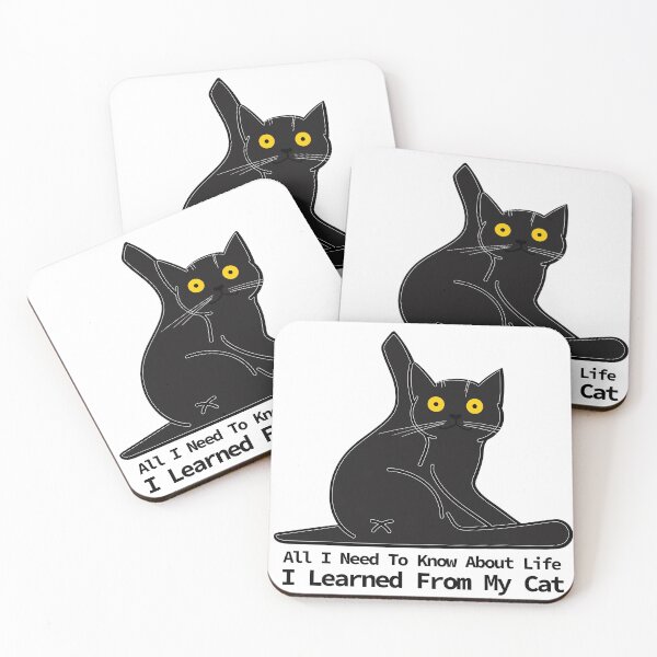Item preview, All I Need To Know About Life  I Learned From My Cat designed and sold by creativitygood.