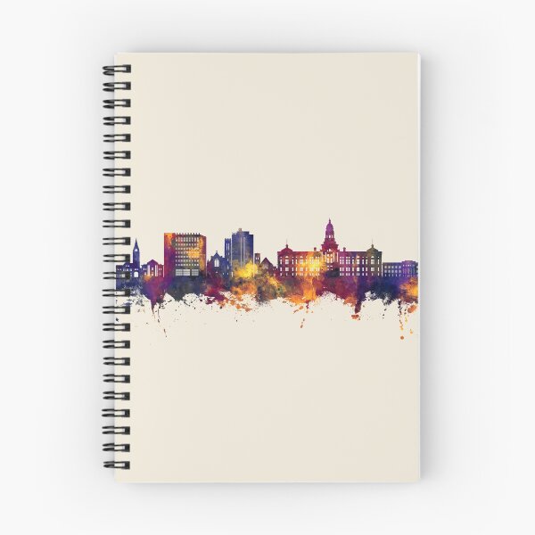 Item preview, Cheyenne Wyoming Skyline designed and sold by ArtPrints.