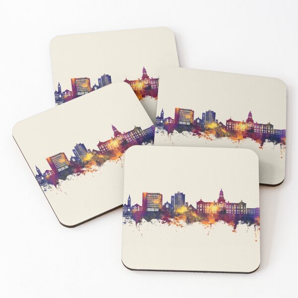 Item preview, Cheyenne Wyoming Skyline designed and sold by ArtPrints.