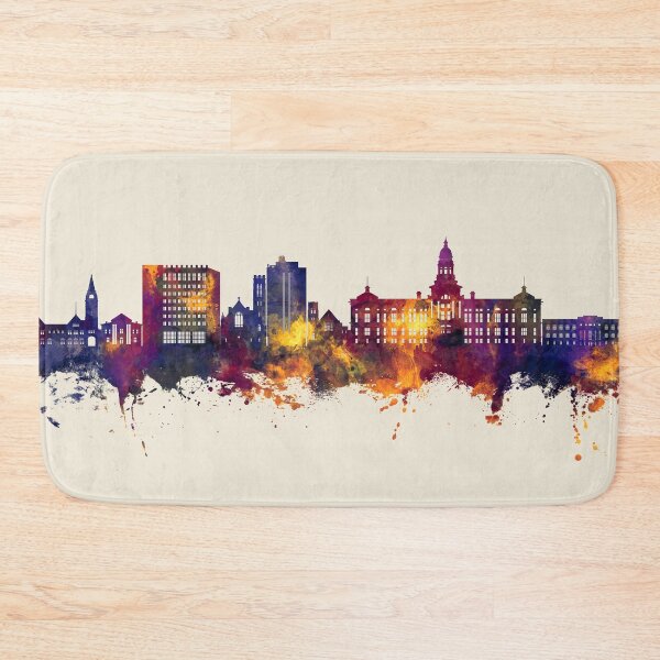 Item preview, Cheyenne Wyoming Skyline designed and sold by ArtPrints.