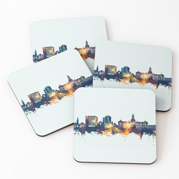 Item preview, Cheyenne Wyoming Skyline designed and sold by ArtPrints.