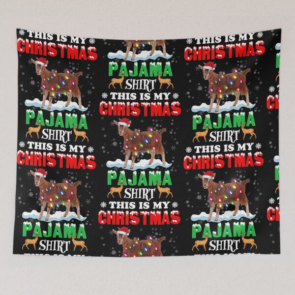 Item preview, This Is My Christmas Pajama Goat Lover Funny designed and sold by Nguyenhaithanh.