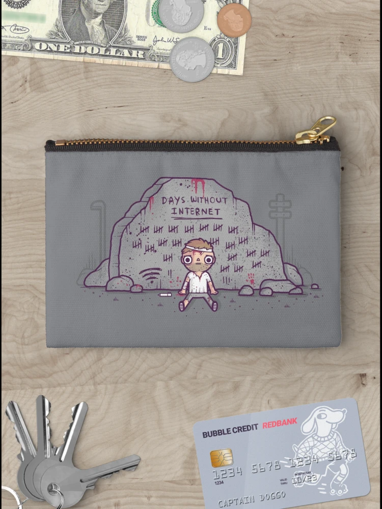 Thumbnail 3 of 4, Zipper Pouch, Disconnected designed and sold by Randyotter.