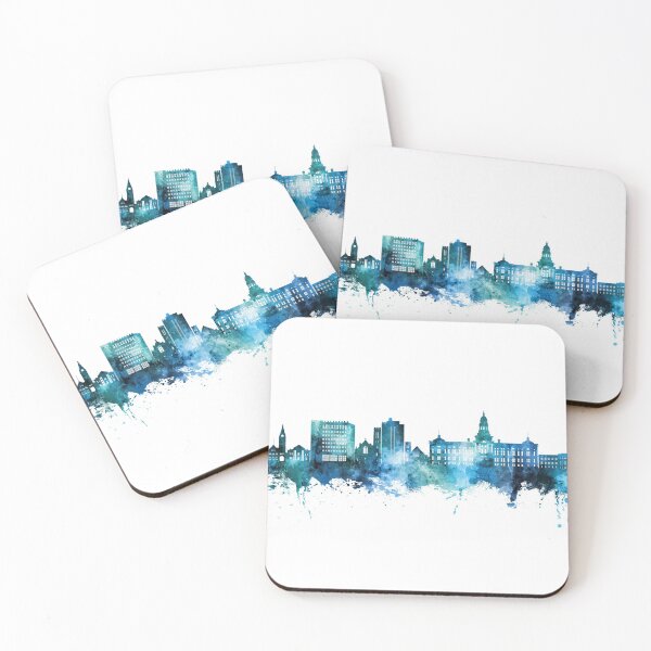 Item preview, Cheyenne Wyoming Skyline designed and sold by ArtPrints.
