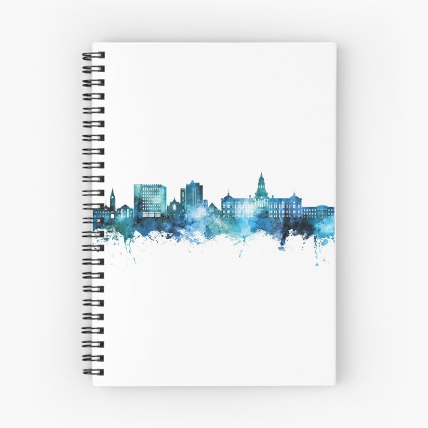 Item preview, Cheyenne Wyoming Skyline designed and sold by ArtPrints.