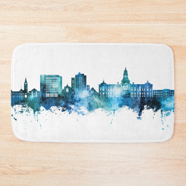 Item preview, Cheyenne Wyoming Skyline designed and sold by ArtPrints.