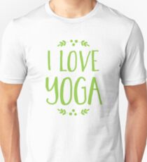 I love YOGA Unisex T-Shirt