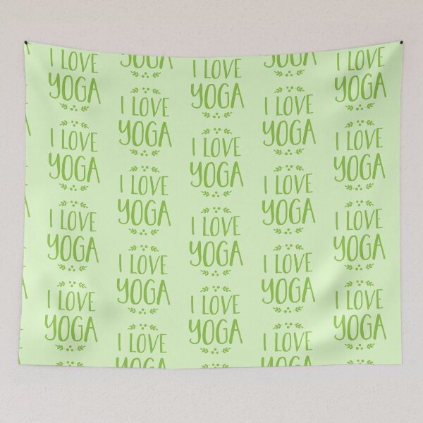 Item preview, I love YOGA designed and sold by jazzydevil.