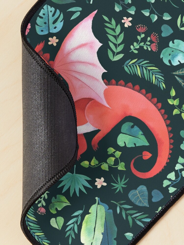 Alternate view of Tropical Dragon Mouse Pad