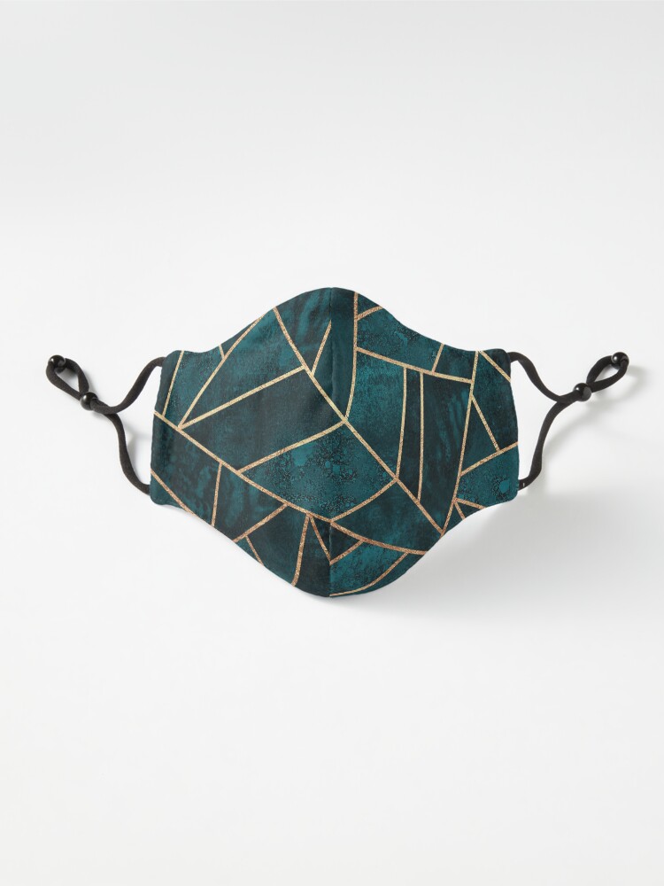 Alternate view of Deep Teal Stone Mask