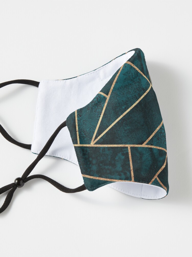 Alternate view of Deep Teal Stone Mask