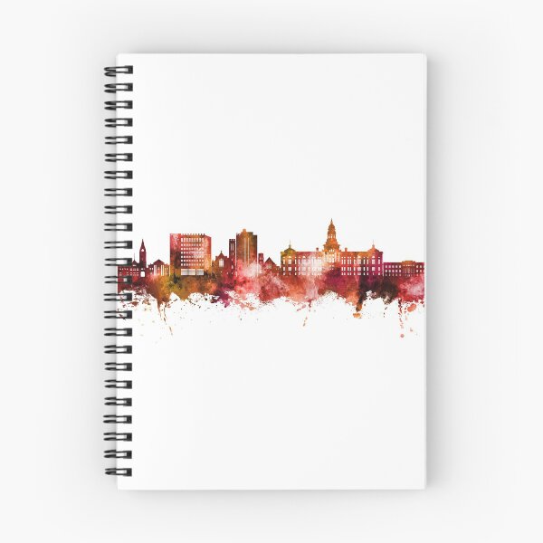 Item preview, Cheyenne Wyoming Skyline designed and sold by ArtPrints.