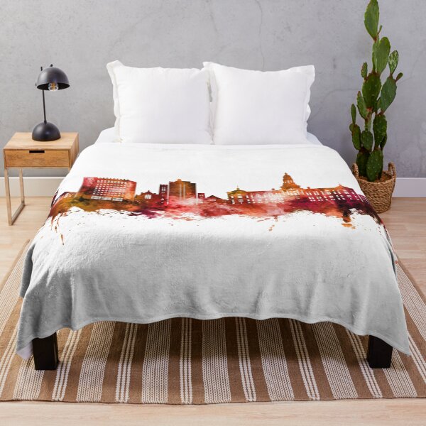 Item preview, Cheyenne Wyoming Skyline designed and sold by ArtPrints.