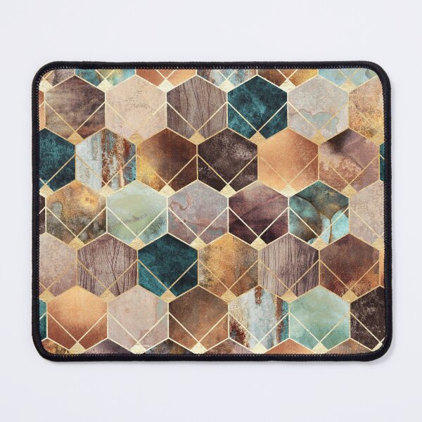 Item preview, Natural Hexagon And Diamonds designed and sold by Elisabeth Fredriksson.