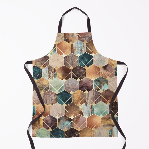 Item preview, Natural Hexagon And Diamonds designed and sold by Elisabeth Fredriksson.