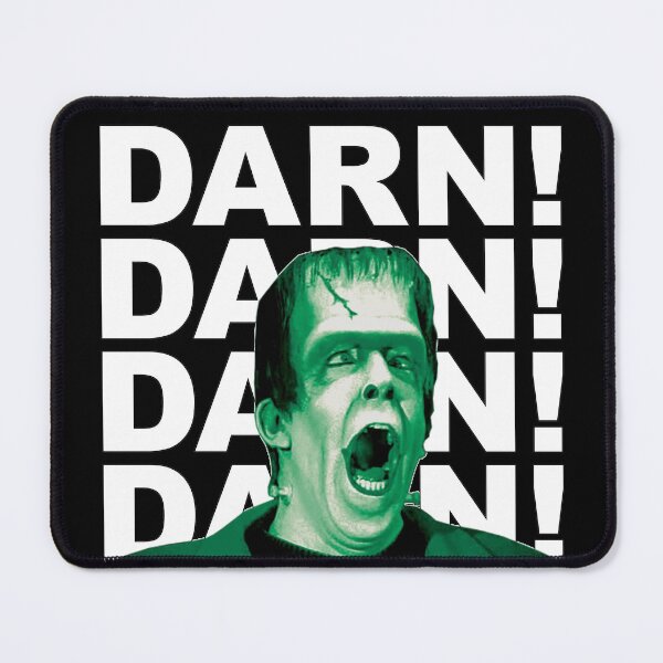 Item preview, Herman Munster Darn! Darn! Darn! Darn! designed and sold by Capn-Rays-Cabin.