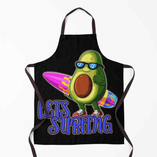 Item preview, Funny Avocado Surfing designed and sold by NuarzDesign.