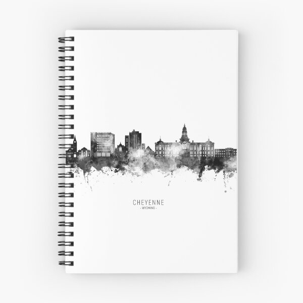 Item preview, Cheyenne Wyoming Skyline designed and sold by ArtPrints.