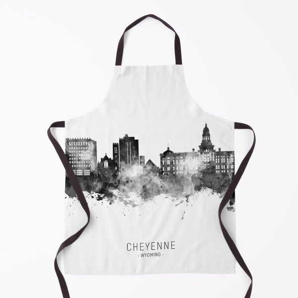 Item preview, Cheyenne Wyoming Skyline designed and sold by ArtPrints.