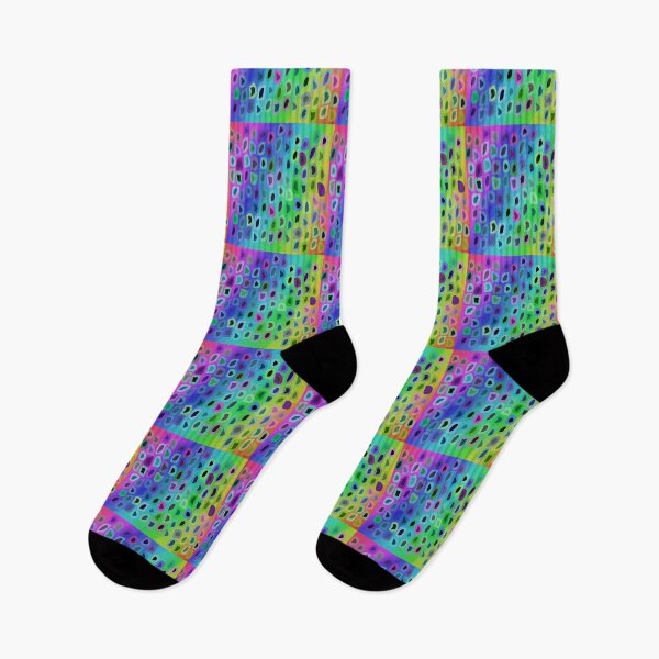 Item preview, Leopard rainbow abstract  designed and sold by CottagePop.