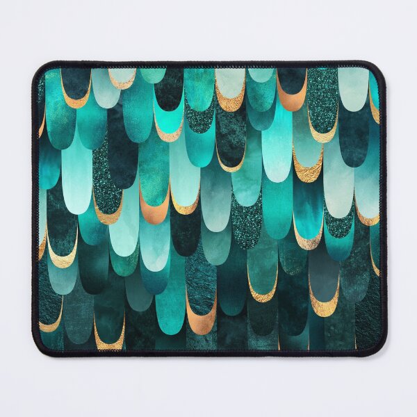 Item preview, Feathered - Turquoise designed and sold by Elisabeth Fredriksson.