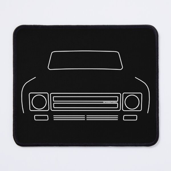 Item preview, IH 4x4 truck 1979 outline graphic (white)  designed and sold by soitwouldseem.