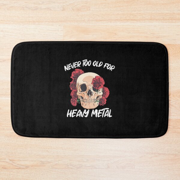 Item preview, Skull with Red Roses Heavy Metal Hard Rock  designed and sold by AristonCui.