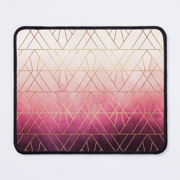 Item preview, Pink Ombre Triangles designed and sold by Elisabeth Fredriksson.