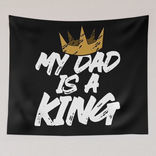 Item preview, MY DAD IS A KING - Gift For Father  designed and sold by Nuqta.