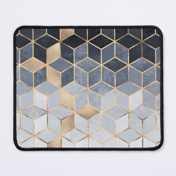 Item preview, Soft Blue Gradient Cubes designed and sold by Elisabeth Fredriksson.