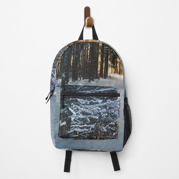 Item preview, Snowy road designed and sold by OrionPhotograph.