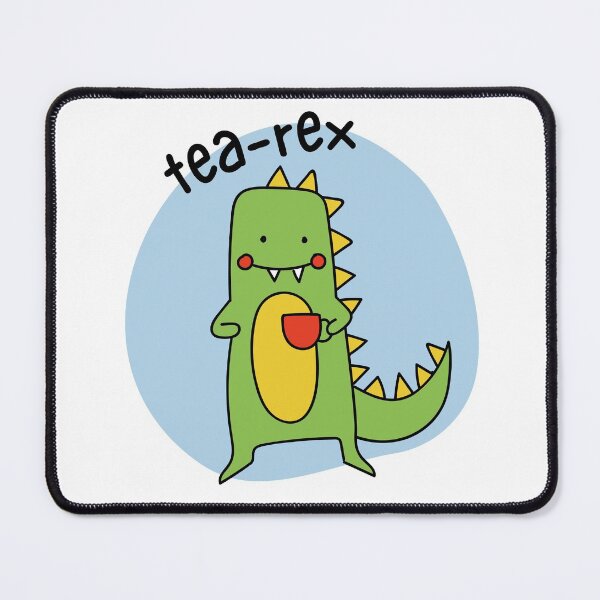 Item preview, Tea rex - Animal pun designed and sold by The Agreeable Raven.