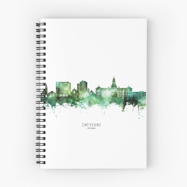 Item preview, Cheyenne Wyoming Skyline designed and sold by ArtPrints.