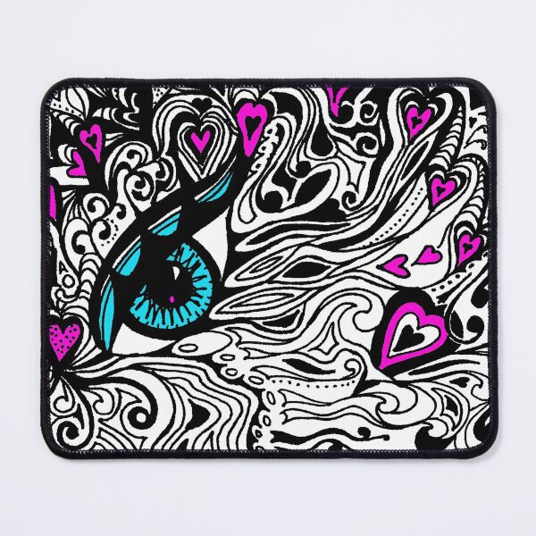 Item preview, I have Got My Eye on You Miniature Tangle 14 Var 2 designed and sold by Heatherian.