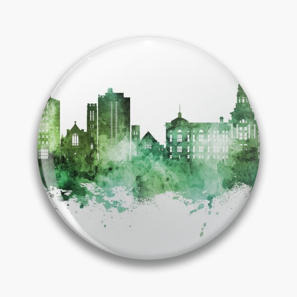 Item preview, Cheyenne Wyoming Skyline designed and sold by ArtPrints.