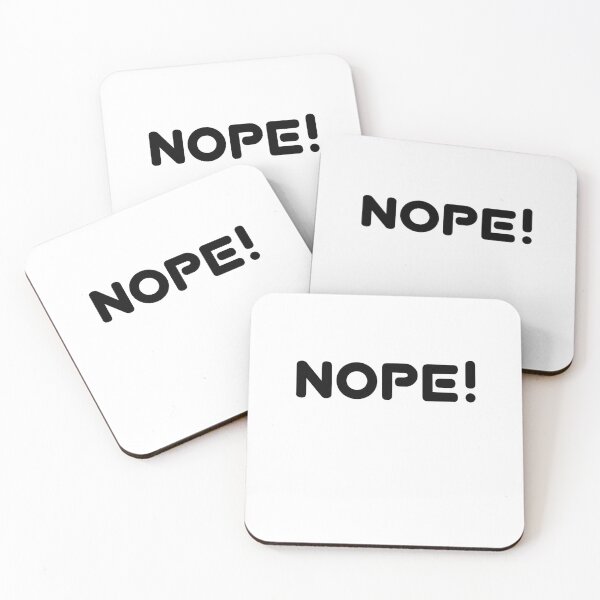 Item preview, nope! annoy somebody else  designed and sold by underdogsgrit.