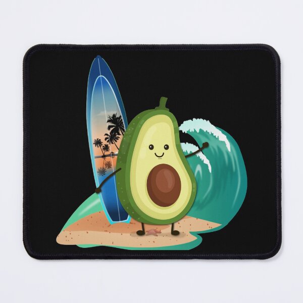 Item preview, Funny Avocado Surfing designed and sold by NuarzDesign.