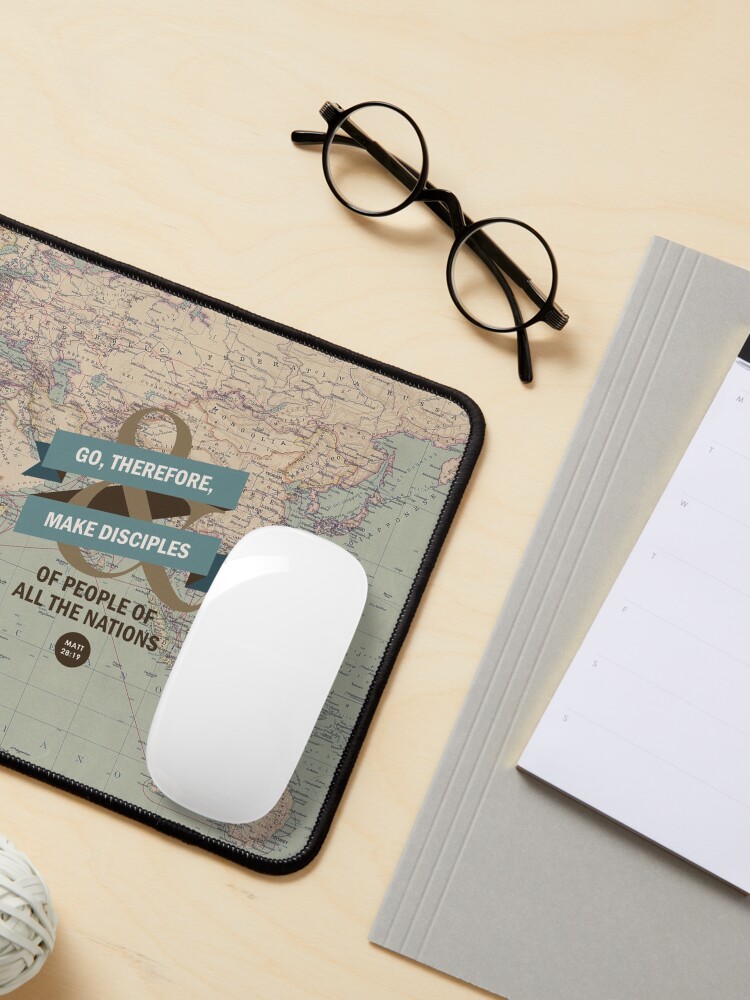 Alternate view of Matthew 28:19 Mouse Pad